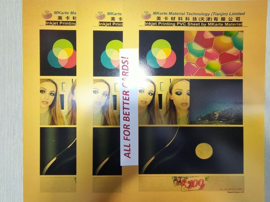 50pcs 0.18mm Inkjet Printable Pvc Sheets A4 A3