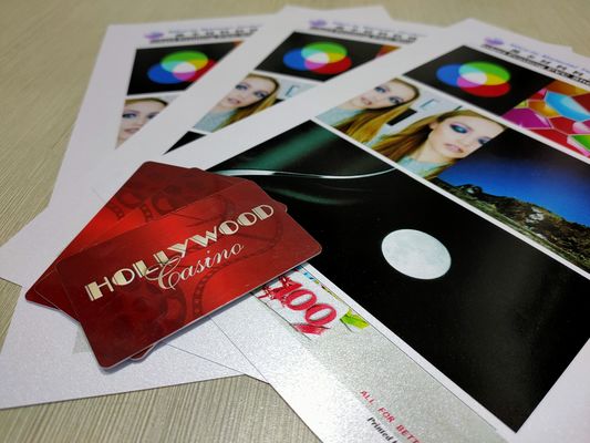50pcs 0.18mm Inkjet Printable Pvc Sheets A4 A3