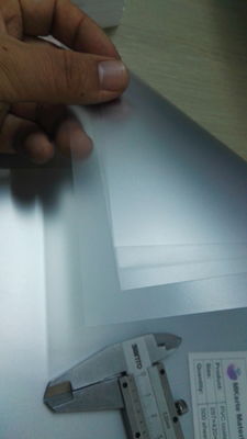 Transparent 0.04-1.0mm Thickness Pvc Coated Overlay With Strong Adhesion Level