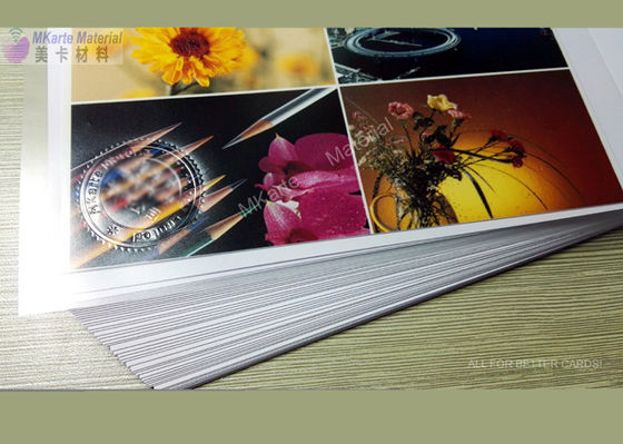 A3 Size Silk Screen Printing Pvc Core Sheet Wth Excellent Ink Adhesion