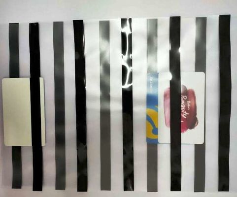 0.08mm High Adhesion A4 Size Pvc Magnetic Stripe Coated Overlay