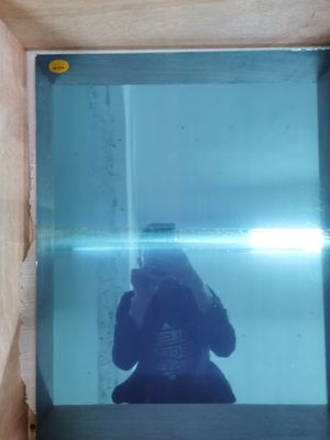 0.8mm A3 Size Card Lamination Steel Plate Mirror / Glossy Finish