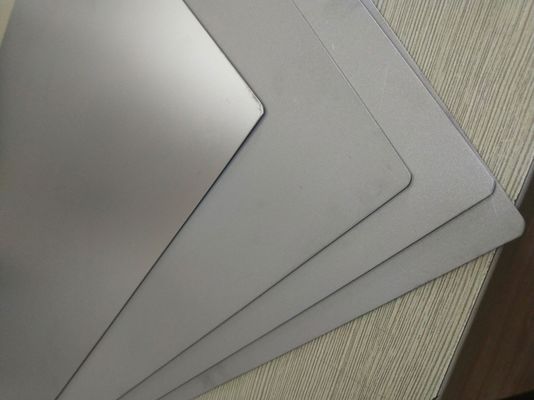 Slight Matte Laminated Steel Plate 0.3um Surface Roughness For Pvc Card Material Laminating