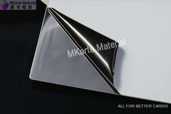 Customized Size Laminating Steel Plate Slight Matte Finish For Pvc Card Lamination