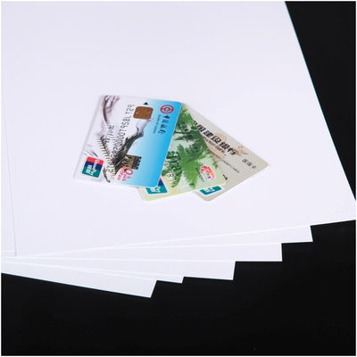 Yellowish White A4 Pvc Core Sheet 0.33mm Offset Printing