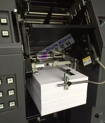 Yellowish White A4 Pvc Core Sheet 0.33mm Offset Printing