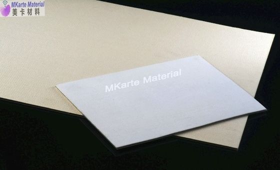 White Silicone Rubber Laminated Pad 3.0mm For Plastic Card Lamination