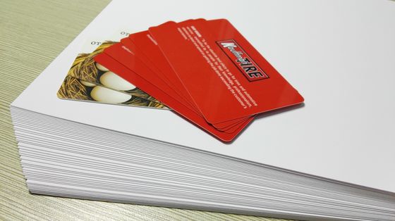 Inkjet / Digital Offset Pvc Core Sheet For Pvc Card Making