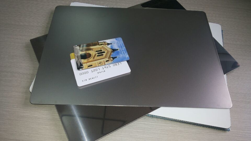 High Glossy Mirror Finish Plastic Card Material Stainless Laminating Steel Plate For Lamination