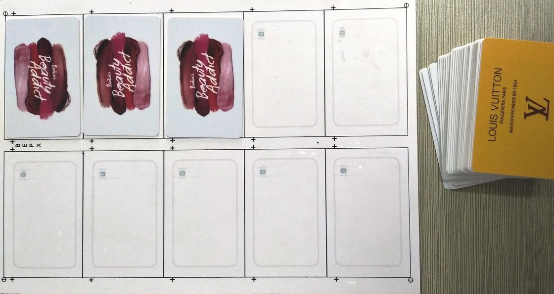 Rfid Inlay / Prelam Sheets A4 Ic Fudan F08 Chip For Rfid Cards Production