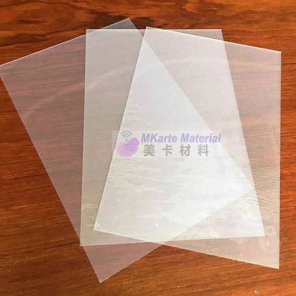 0.075-0.25mm White Or Transparent PET Card Digital Printing Sheet For HP Indigo Printer  M-PET-HIP
