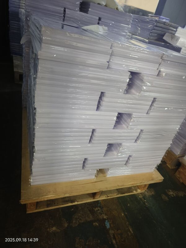 0.12-0.76mm Thickness Matte Both Sides PVC Core Sheet with 77+2 ℃ Vicat Point for Offset and Silk-screen Printing