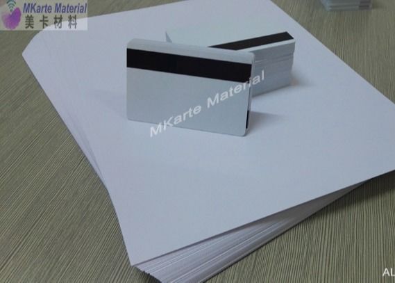 MGI Digital Printable White Pvc Sheet 0.15mm-0.40mm With Strong Peeing Strength