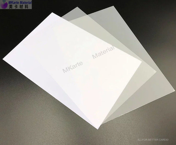 0.15mm+0.46mm+0.15mm White Dragon PVC Non-Laminating Inkjet Sheet MNI-3