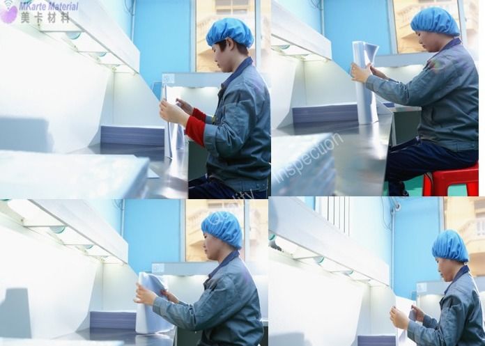 Slow Decline Offset Printable PVC Overlay Film with 0.04-0.10mm Thickness for Card Lamination