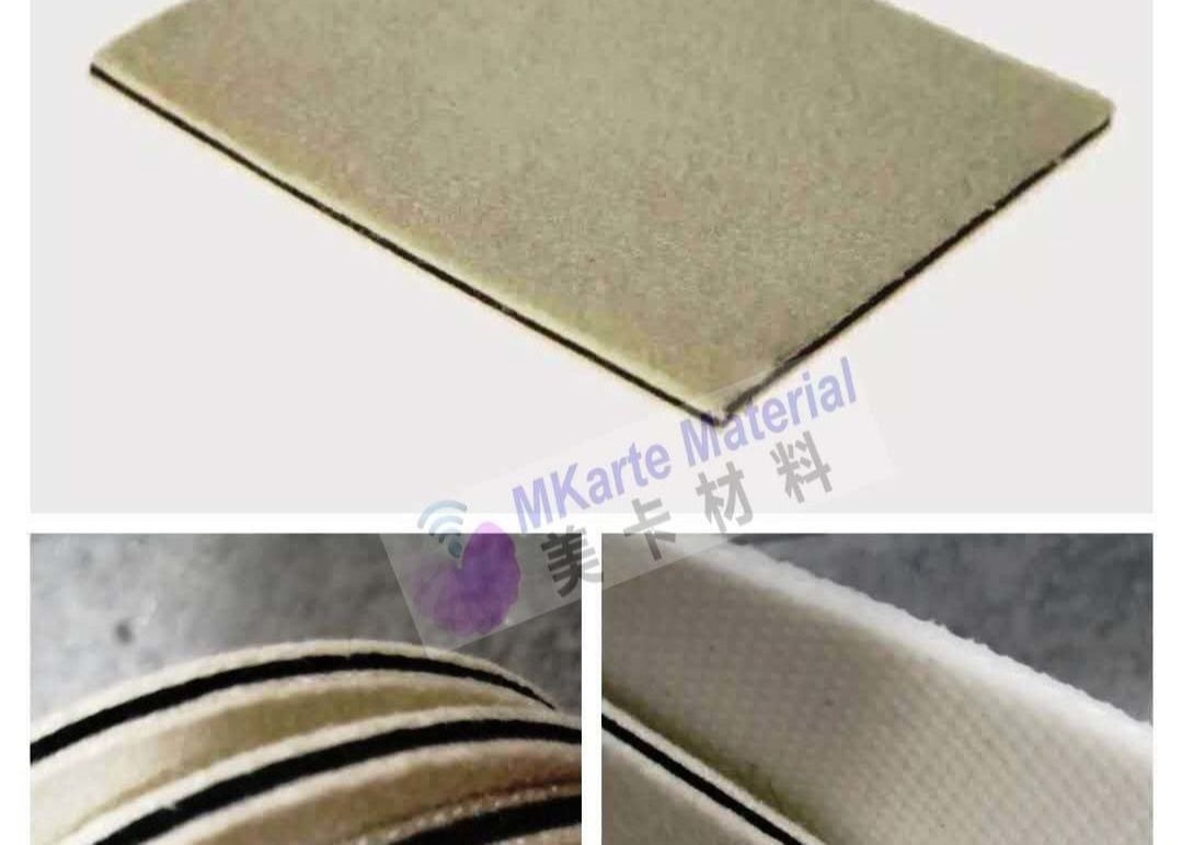 Woolen Felt Cushion Laminated Pad 80 N/Mm Adhesion For Hot Press Process