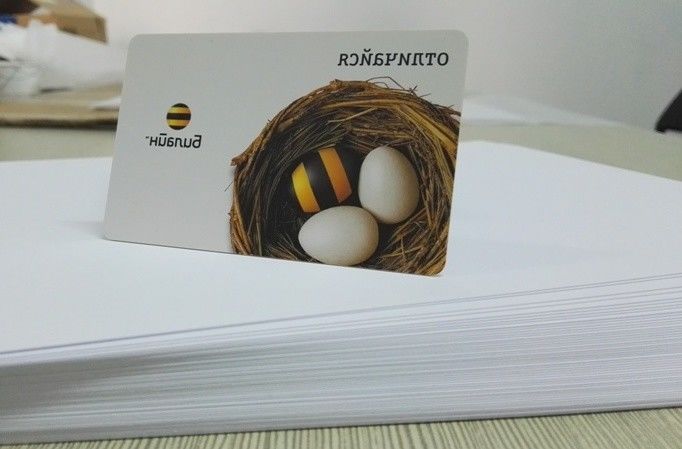 Double-sided Digital Printable PVC Sheets for digital printers for plastic card production