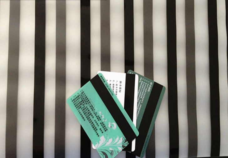 PVC Coated Overlay Magnetic Stripe A4 Size HICO/ LOCO For Plastic Card Making