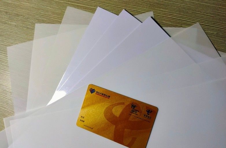 PVC Inkjet A4 White Non Lamination Inkjet PVC Sheet Set For ID Card A4