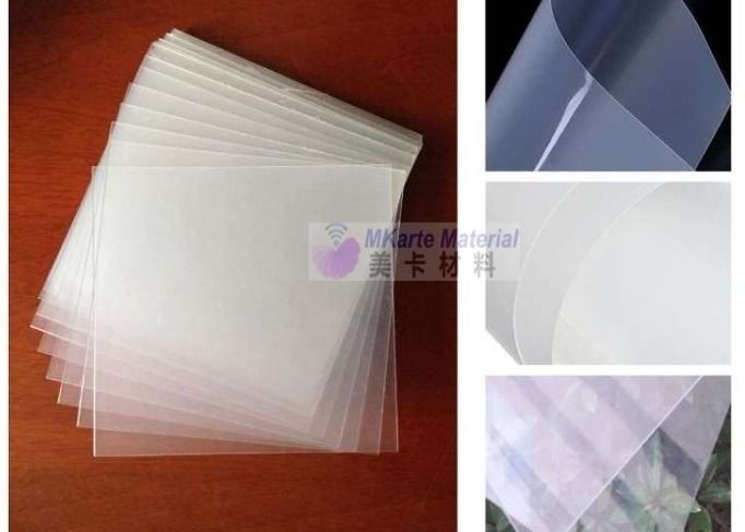 Anti-Fog PETG Clear Sheet Plastic Card Core Sheet For PETG Card Body Production