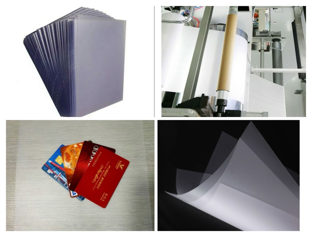 0.04-0.10mm Transparent Polycarbonate Panels , Custom Size PC Uncoated Overlay