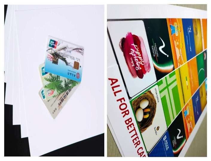 White Offset Printing PVC Core Sheet With Smooth And Uniform Surface