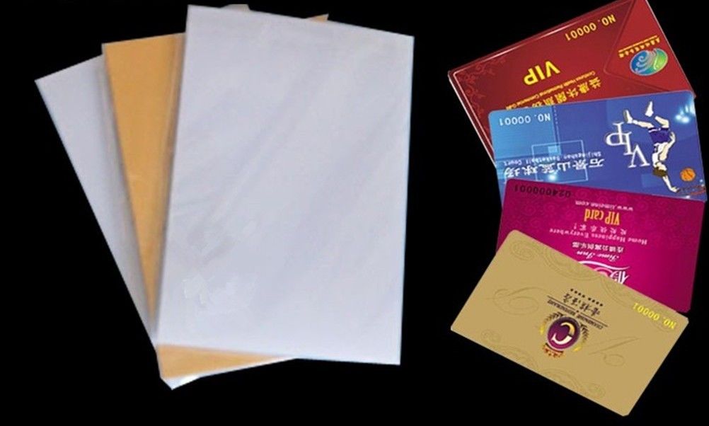 Dragon PVC Non Lamination Sheet Instant PVC Card Material For Card Production
