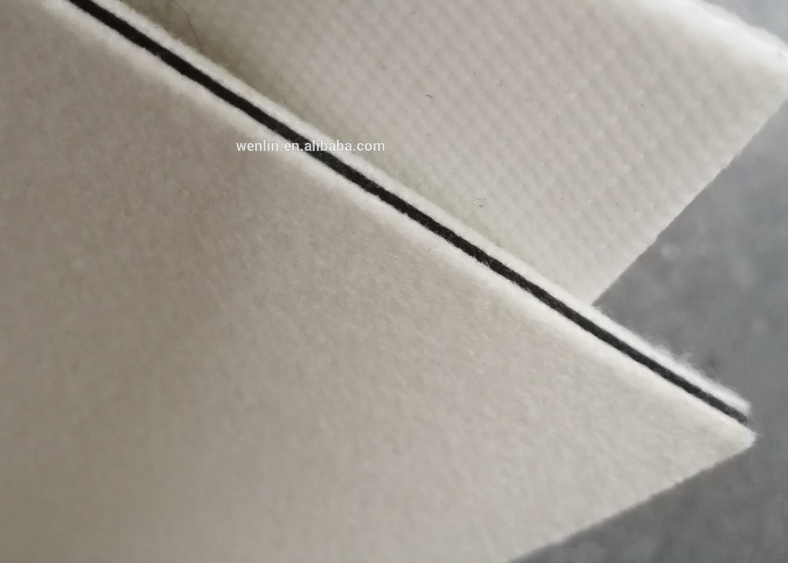 A4 Size Woolen Felt Cushion Laminated Pad For Bank / Credit RFID Card Lamination