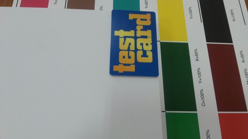 High Definition Images Konica Digital Printing Pvc Sheets For Pvc Card Production