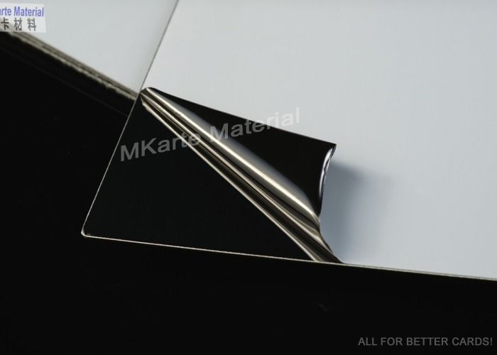 Mirror /Ultra Glossy Finish A3 Size Laminated Steel Plate For Smart Card Laminating
