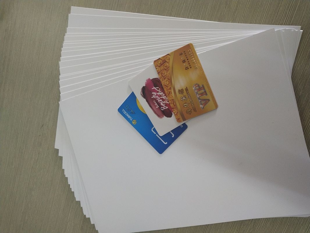 A3 Size Inkjet Printing Pvc Sheet White Smart Card Production Materials