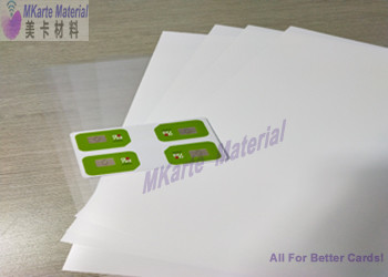 High Mechanical Strength PETG Plastic Sheet For PETG Card Body Production