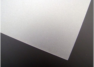 Offset Printing 50 Mpa Matt Semi Transparent White PETG Sheet