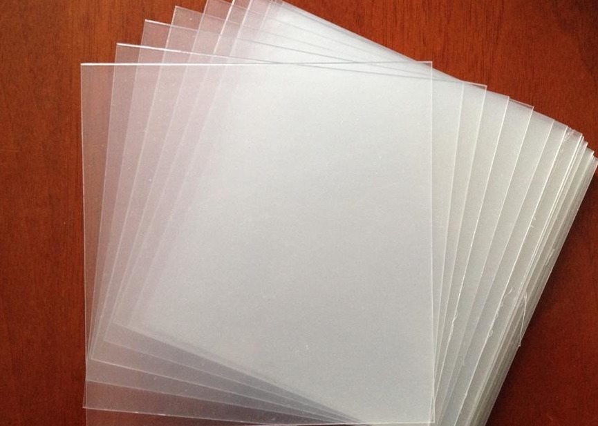ID Card Production Anti Static A3 0.10mm Clear PETG Sheet